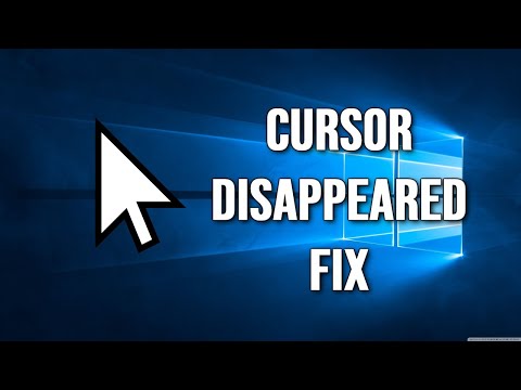 How To FIX Mouse Cursor Disappeared on Windows 10 Problem (Keyboard Only Tutorial)