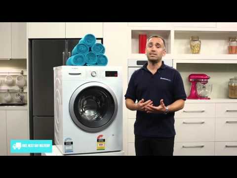 Bosch WAW28460AU 8kg Front Loading Washing Machine reviewed by product expert - Appliances Online